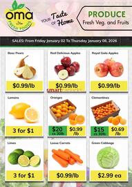 Oma Fresh Foods flyer week 1 Page 7