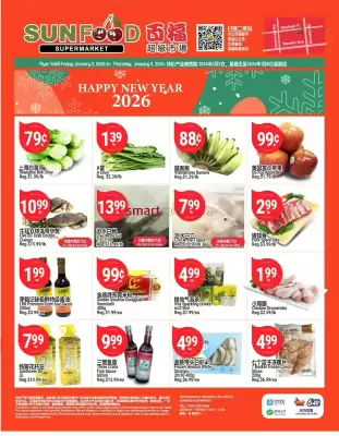 SunFood Supermarket flyer (valid until 8-01)