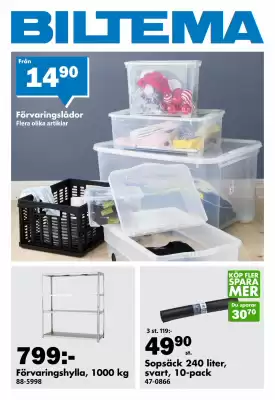 Biltema reklamblad (giltig till och med 23-01)
