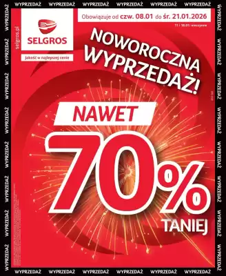 Selgros gazetka (ważność do 21-01)