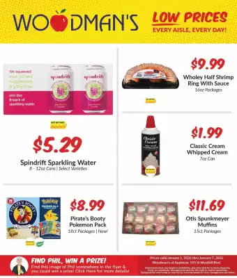 Woodman's weekly ad (valid until 7-01)