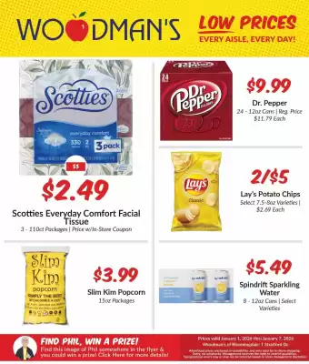 Woodman's weekly ad (valid until 7-01)