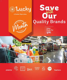 Lucky Supermarkets weekly ad Page 1