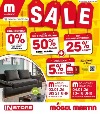 Catalogue Möbel Martin (valable jusqu'au 31-01)