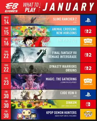 EB Games catalogue (valid until 30-01)