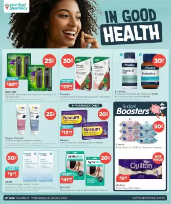 Your Local Pharmacy catalogue (valid until 28-01)