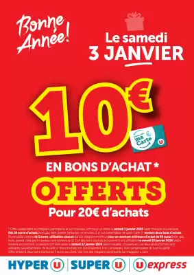 Catalogue Hyper U (valable jusqu'au 10-01)