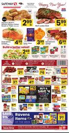 Safeway weekly ad week 1 Page 1
