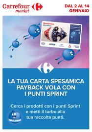 Volantino Carrefour Market | Punti Sprint Payback Pagina 1