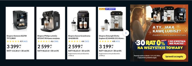 RTV EURO AGD gazetka tydzień 1 Strona 4