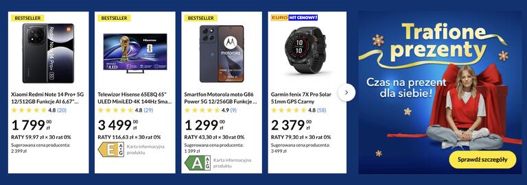 RTV EURO AGD gazetka tydzień 1 Strona 7