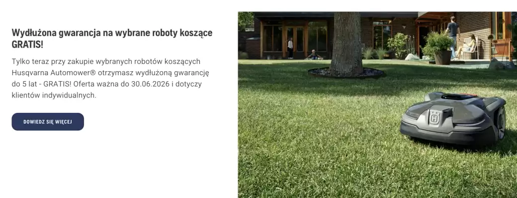 Husqvarna gazetka (ważność do 30-06)