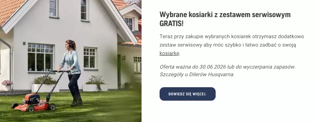 Husqvarna gazetka (ważność do 30-06)