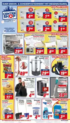 CENTERSHOP Prospekt (gültig bis 11-01)
