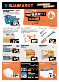 V Baumarkt Prospekt woche 2 Seite 1