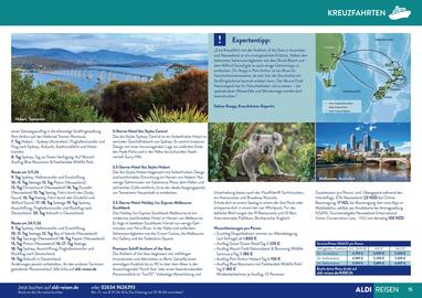 Aldi Süd Reisen Prospekt Seite 15