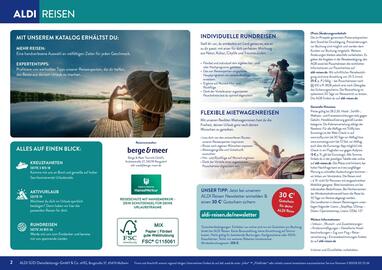 Aldi Süd Reisen Prospekt Seite 2