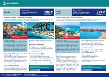 Aldi Süd Reisen Prospekt Seite 20