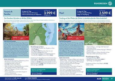 Aldi Süd Reisen Prospekt Seite 27