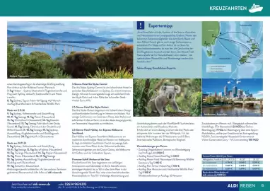 Aldi Süd Reisen Prospekt Seite 15