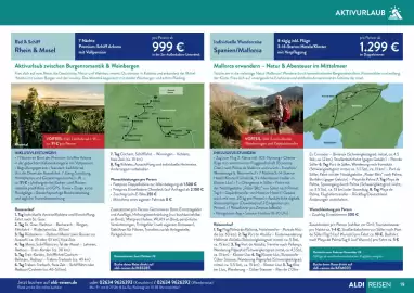 Aldi Süd Reisen Prospekt Seite 19