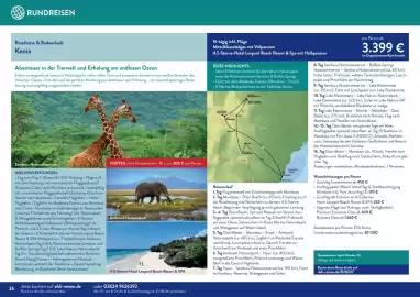 Aldi Süd Reisen Prospekt Seite 26