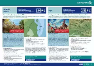 Aldi Süd Reisen Prospekt Seite 27