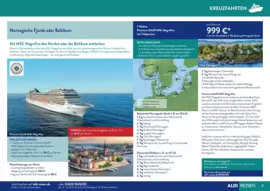 Aldi Süd Reisen Prospekt Seite 3