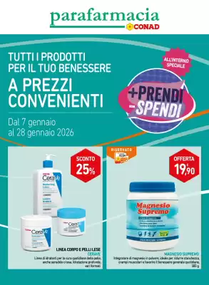 Volantino Parafarmacia Conad (valido fino al 28-01)