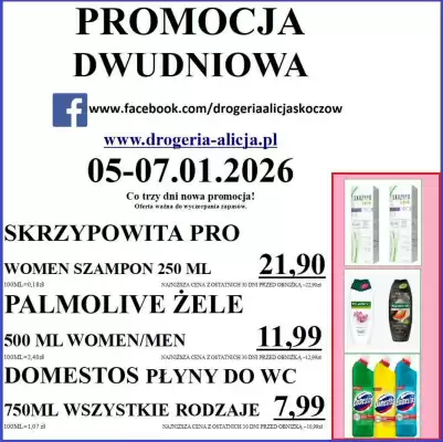 Drogeria alicja gazetka (ważność do 7-01)