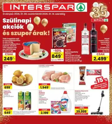 Interspar akciós újság
