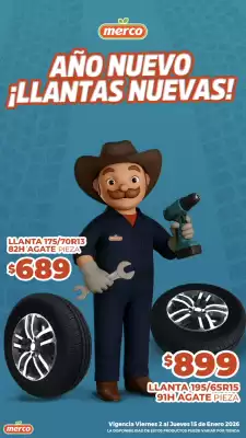 Folleto Merco (válido hasta 15-01)