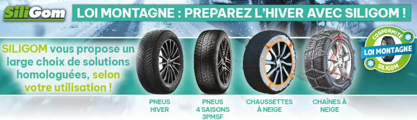 Catalogue SiliGom (valable jusqu'au 31-03)