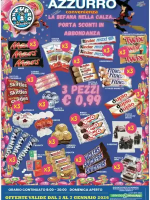 Volantino Azzurro Convenienza (valido fino al 7-01)