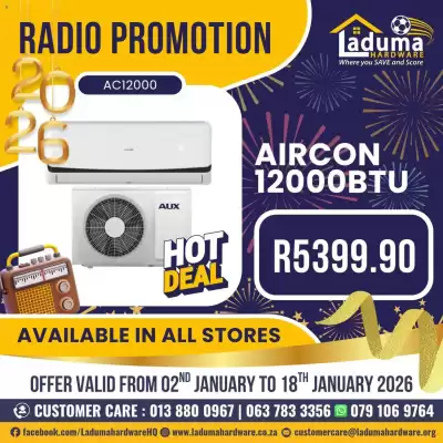 Laduma Hardware catalogue catalogue (valid until 18-01)