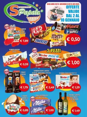 Volantino Supermercato Papale (valido fino al 10-01)