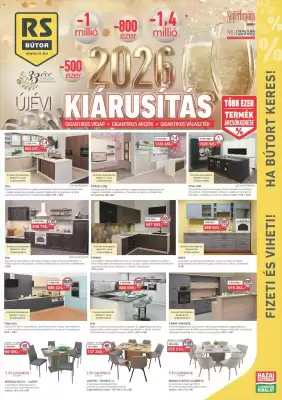 RS Bútor katalógus (érvényes eddig: 29-01)