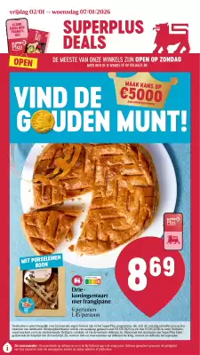 Shop & Go Delhaize folder (geldig t/m 8-01)
