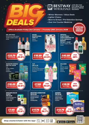 Bestway leaflet (valid until 29-01)