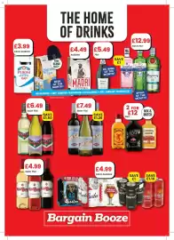 Bargain Booze leaflet Page 1