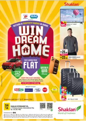 Shaklan leaflet (valid until 4-01)