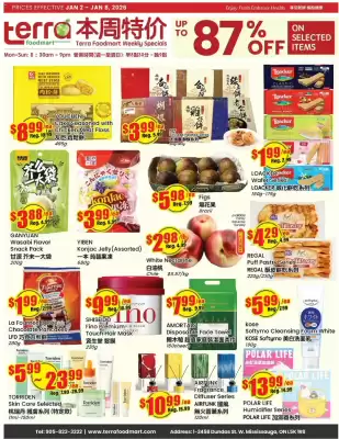 Btrust Supermarket flyer (valid until 9-01)
