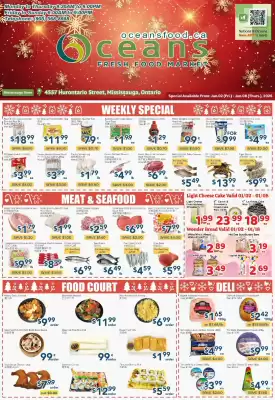 Oceans Fresh Food Market flyer (valid until 9-01)