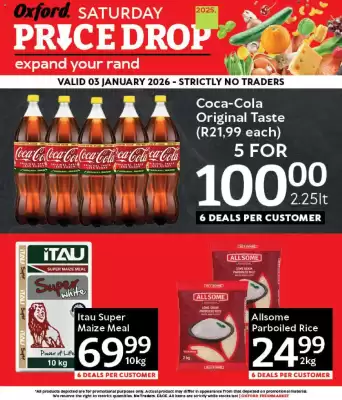 Oxford Freshmarket catalogue (valid until 3-01)