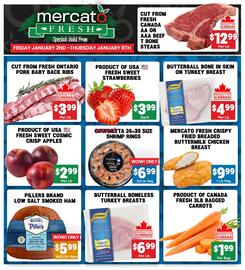 Mercato Fresh flyer week 1 Page 1