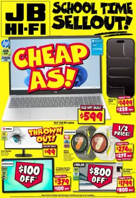 JB Hi-Fi catalogue (valid until 7-01)