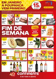 Folheto Continente | Fim de Semana Página 1