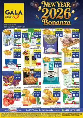 Gala Supermarket catalogue (valid until 4-01)