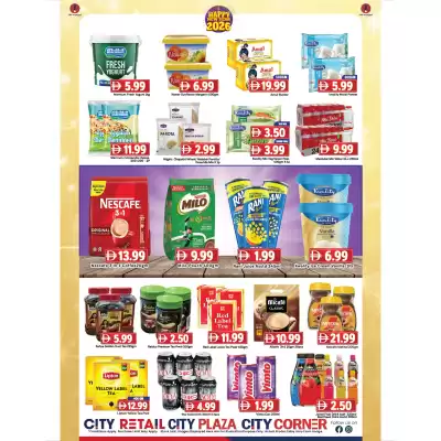 City Retail Supermarket catalogue (valid until 4-01)