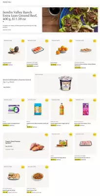 Whole Foods Market flyer (valid until 8-01)